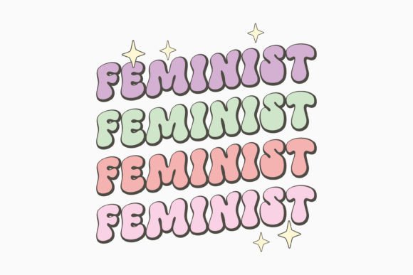 Feminist Girl Power Quote Svg Retro Review