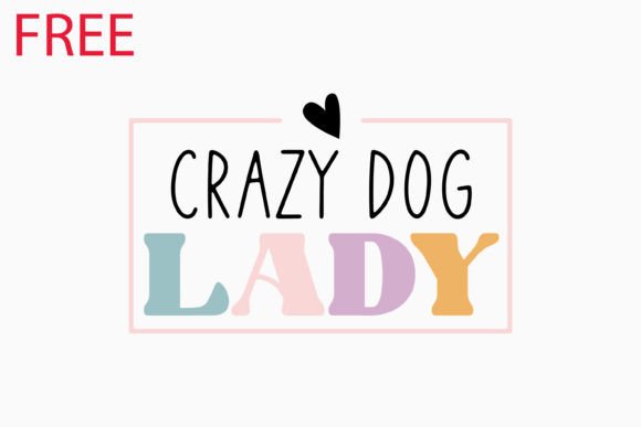 Free Crazy Dog Lady Retro Funny Dog Embroidery Review