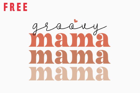 Free Groovy Mama Retro Mothers Day Embroidery Review