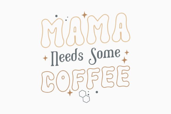 Retro Coffee Mama SVG Design Review