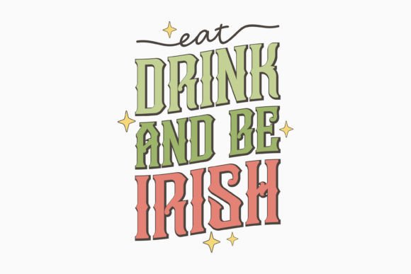 Retro St. Patrick's Day SVG Irish Quote Review