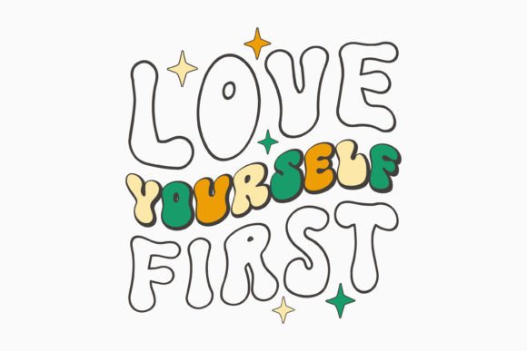 Retro Valentine's Day SVG Love Yourself Review