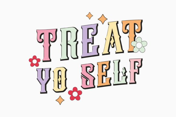 Treat Yo Self Retro Valentines Day SVG Review